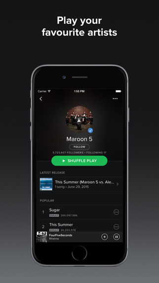 Spotify Music App Ios Free Download