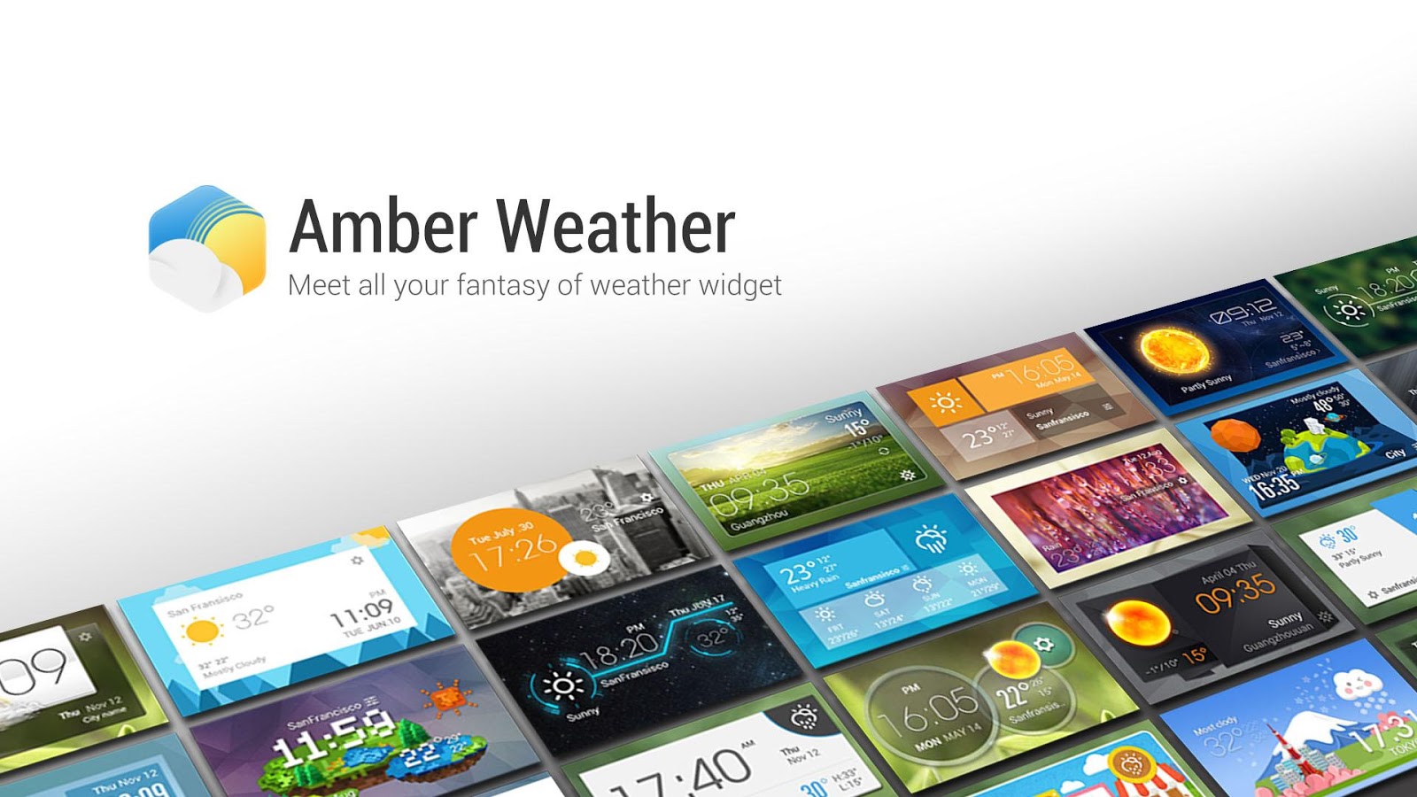 Amber Weather App für Android kostenlos herunterladen