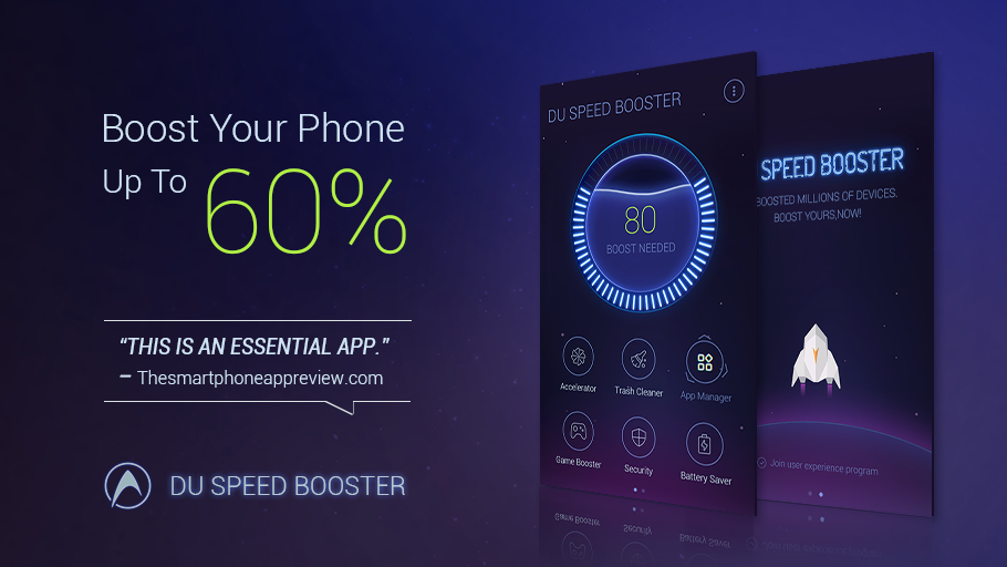 DU Speed ​​Booster App Android ingyenes letöltés