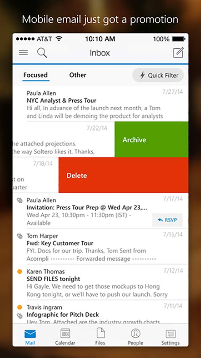 Microsoft Outlook App Ios Free Download