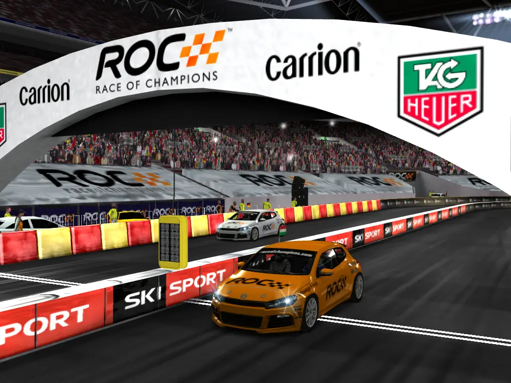 Race of Champions. Live Race of Champions.