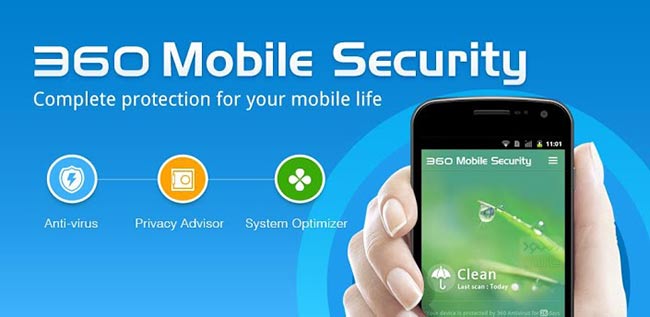 Security 360 Uhlelo lokusebenza lwe-Android Ukulanda Kwamahhala