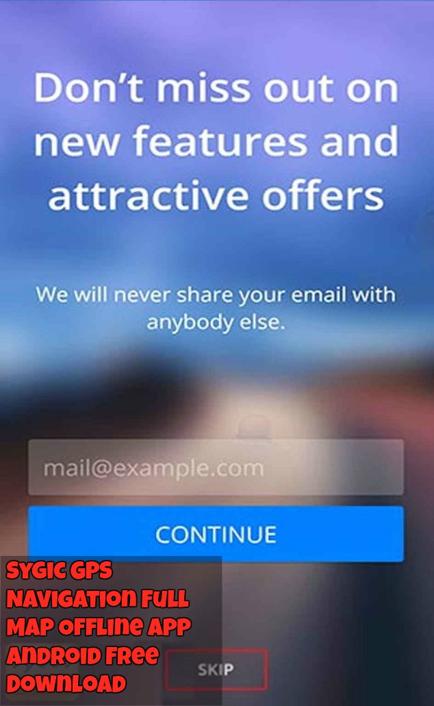 Sygic GPS Navigation Full Map Offline App Android Free Download
