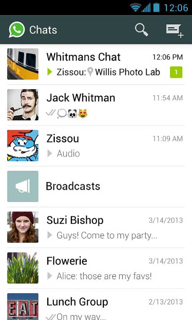WhatsApp Messenger App Android Free Download