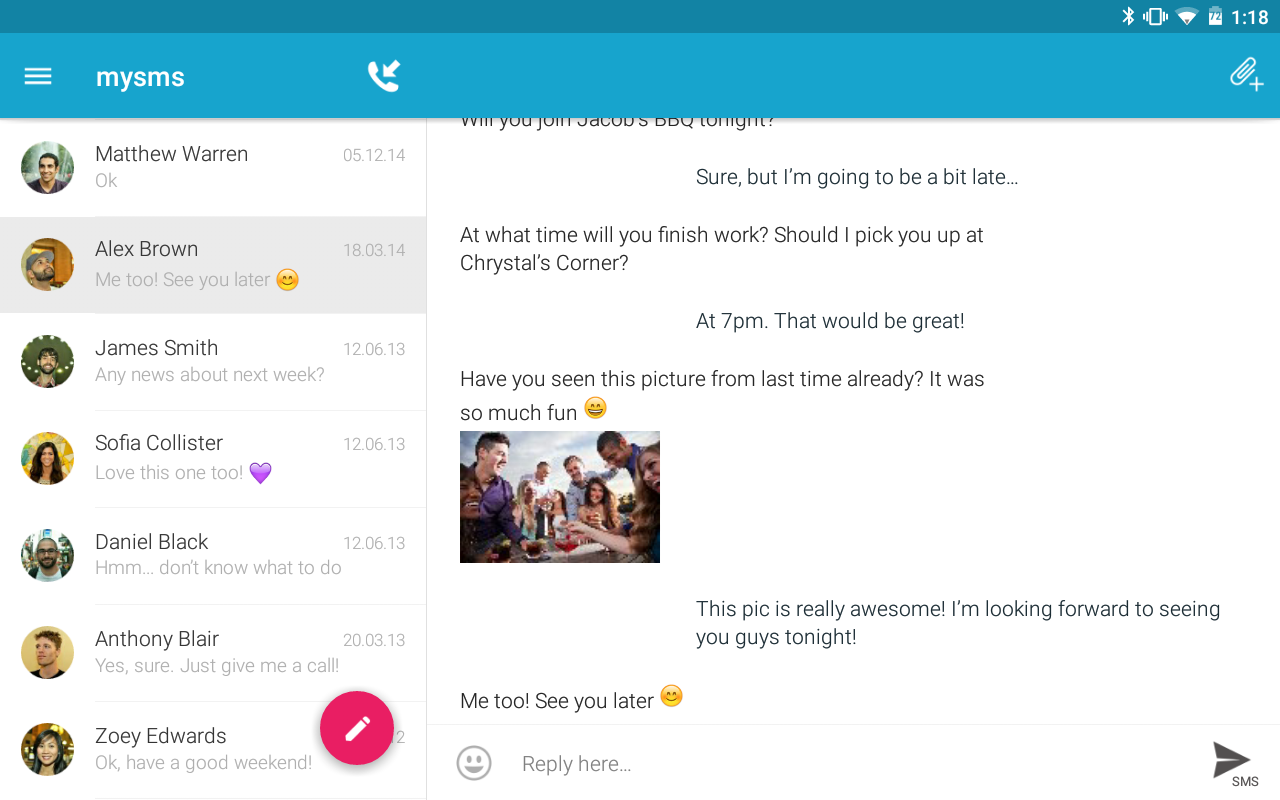 mysms App Android Free Download