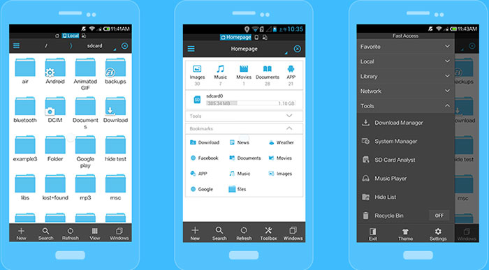 ES File Explorer File Manager App Android ດາວໂຫຼດຟຣີ