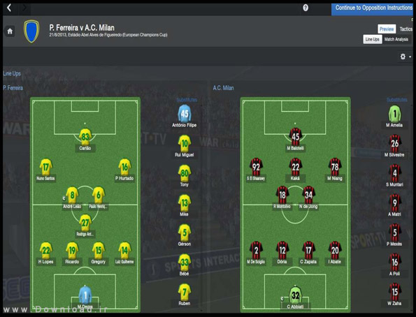 Football Manager Handheld 2014 Game Android Free Download