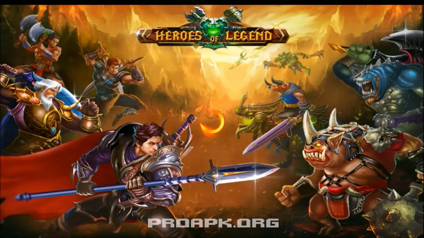 Hero of Legend Castle Defense Game για Android Δωρεάν λήψη