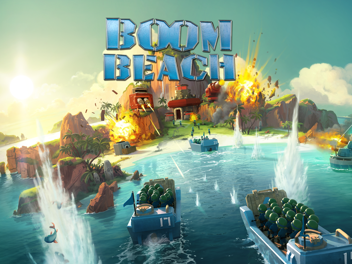 Boom Beach Game Android тегін жүктеп алу