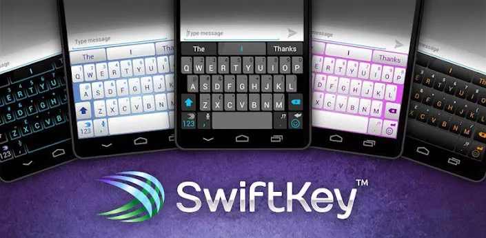 កម្មវិធីក្តារចុច SwiftKey ប្រព័ន្ធប្រតិបត្តិការ Android ទាញយកដោយឥតគិតថ្លៃ