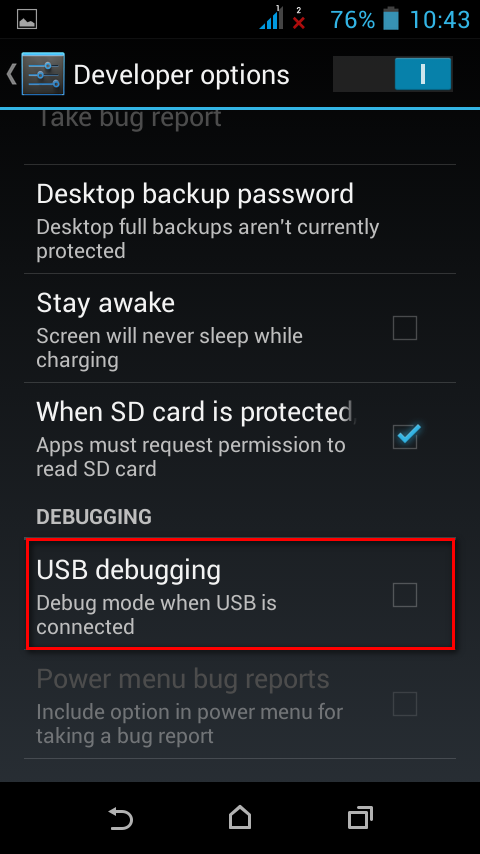 Using your PC (with USB cable) On Null48