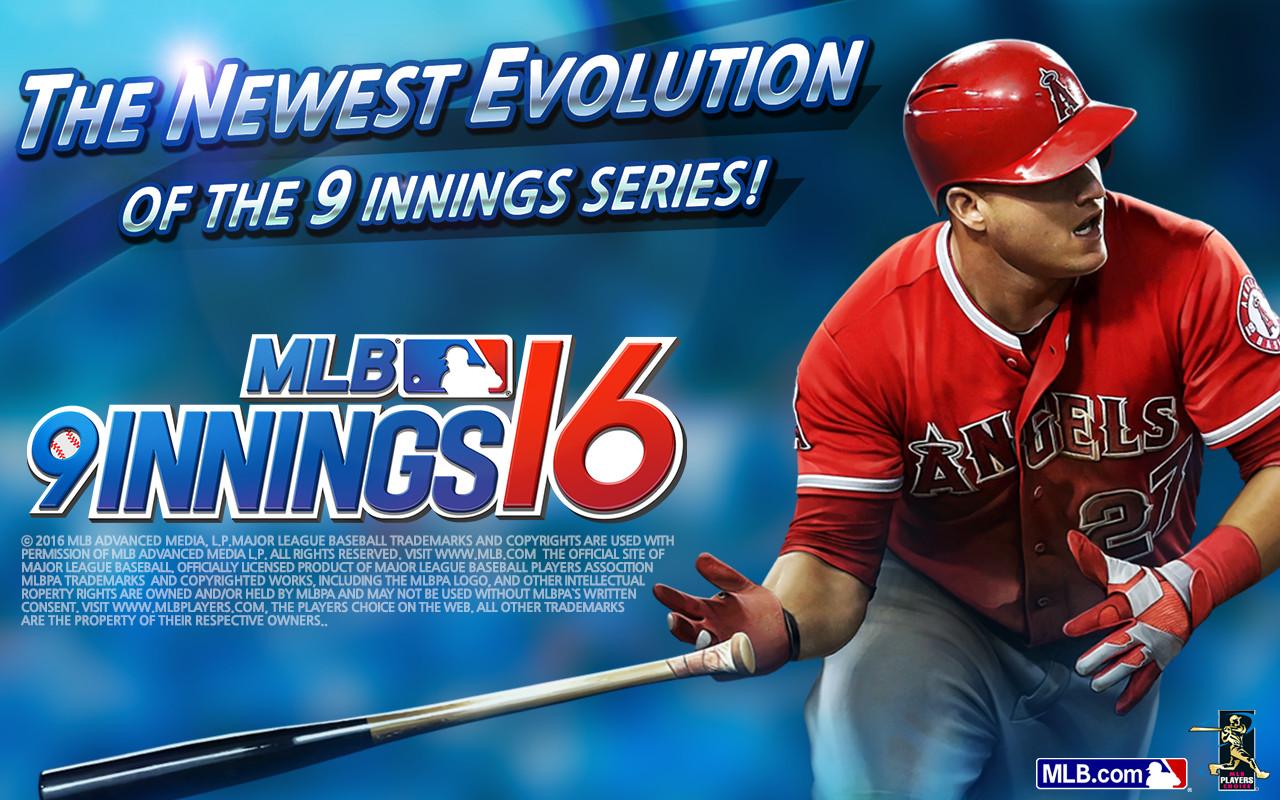 Гульня MLB 9 Innings 16 на Android спампаваць бясплатна