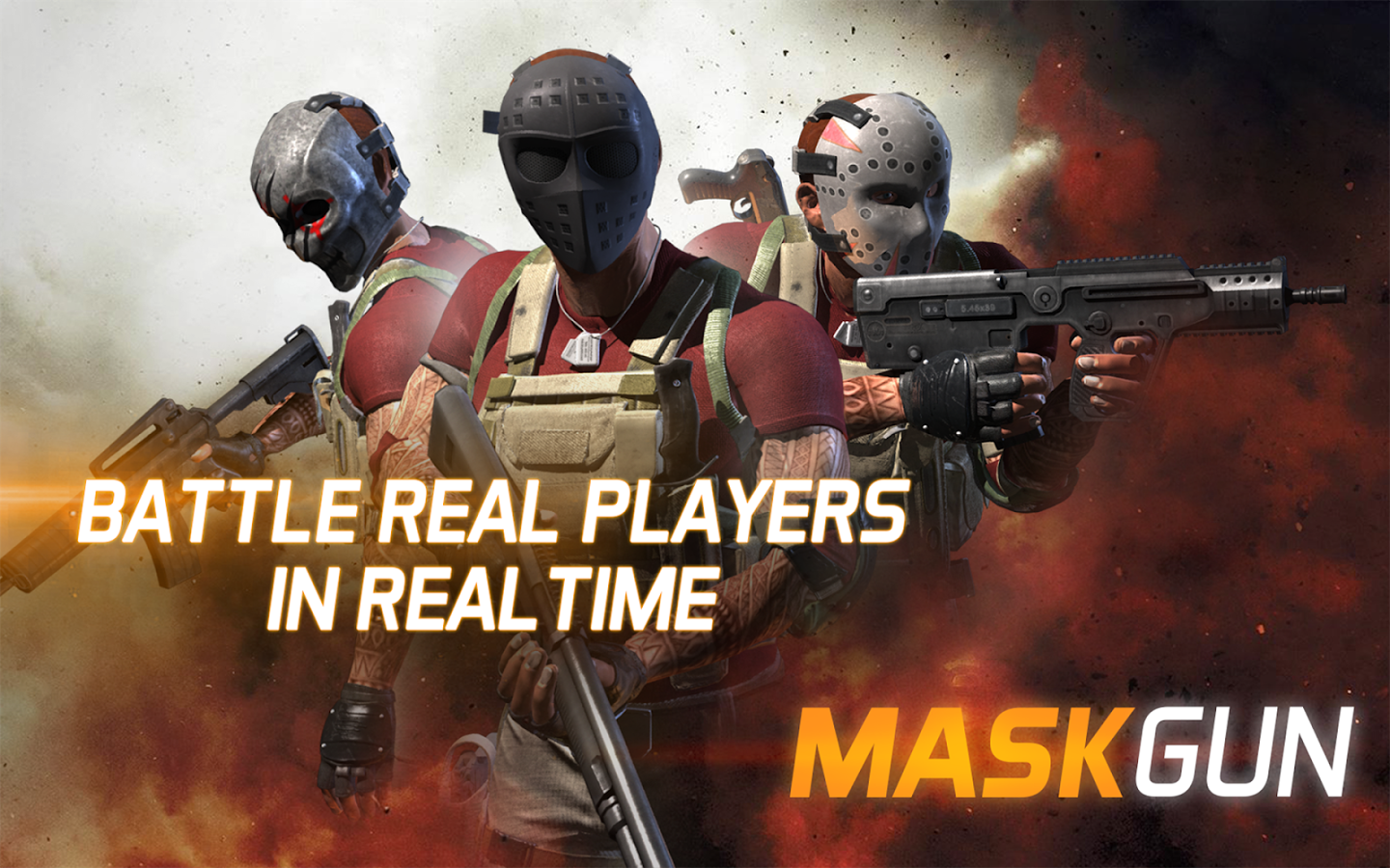 Maskgun Multiplayer FPS Game Android Free Download