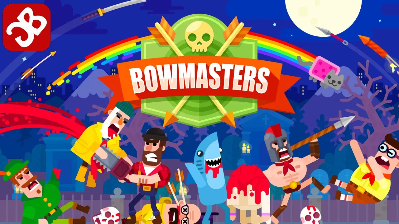 Bowmasters விளையாட்டு Andriod இலவச பதிவிறக்கம்