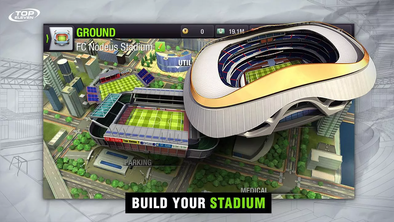 Top Eleven Be a Soccer Manager Game Android Free Download