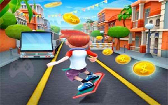 Bus rush 3D-peli Androidille ilmainen lataus