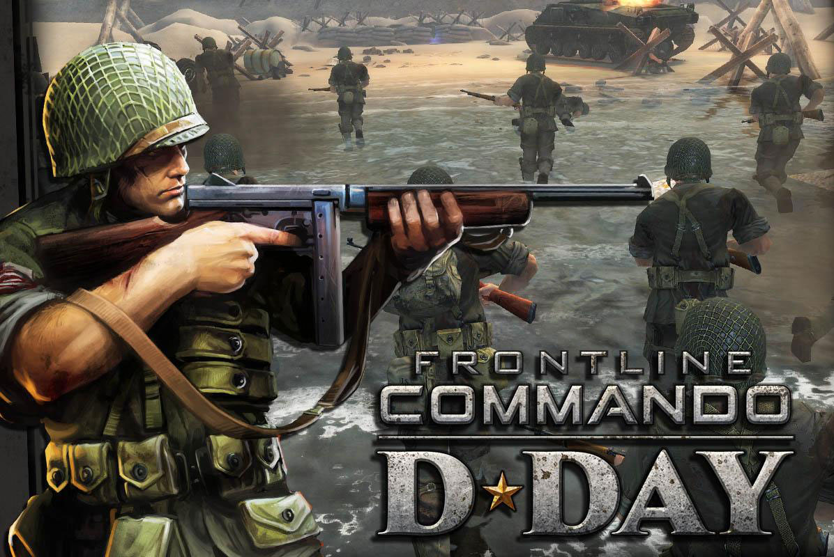 Гульня FRONTLINE COMMANDO D-DAY на Android спампаваць бясплатна