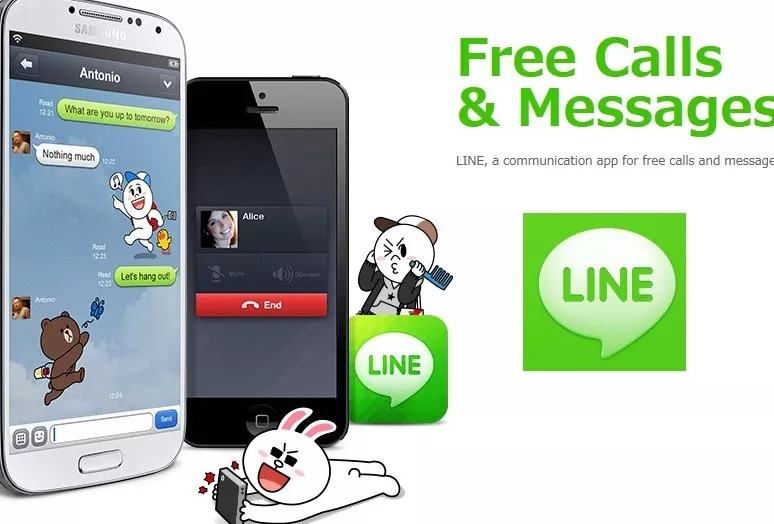 LINE: Тегін қоңыраулар мен хабарлар қолданбасы Android тегін жүктеп алу