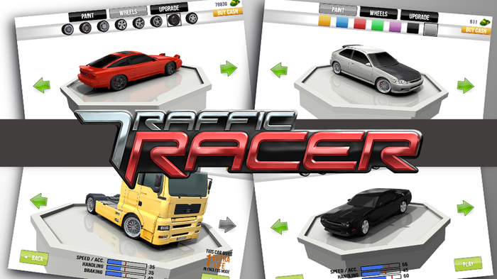 Descarga gratuita do xogo Traffic Racer para Windows Phone