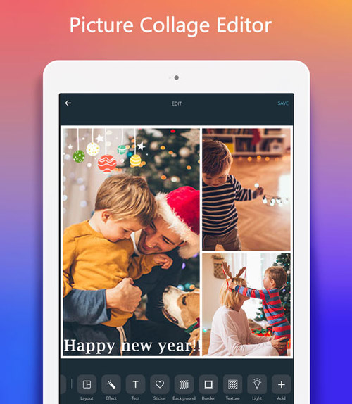 LiveCollage Pro App iOS Зеркашии ройгон