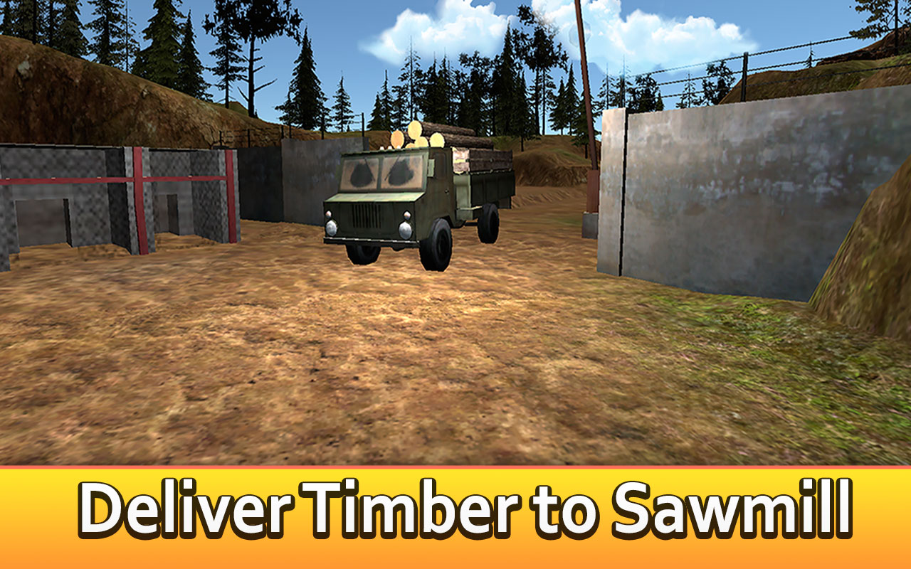 Sawmill Driver Simulator 3D Game Android Free Download