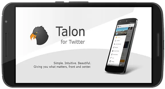 Talon Twitter-ისთვის პლუს აპის Android უფასო ჩამოტვირთვა