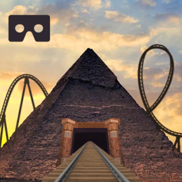 Pyramids Roller Coaster VR Game APK Android тегін жүктеп алу