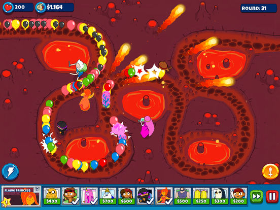 Bloons Adventure Time TD iOS