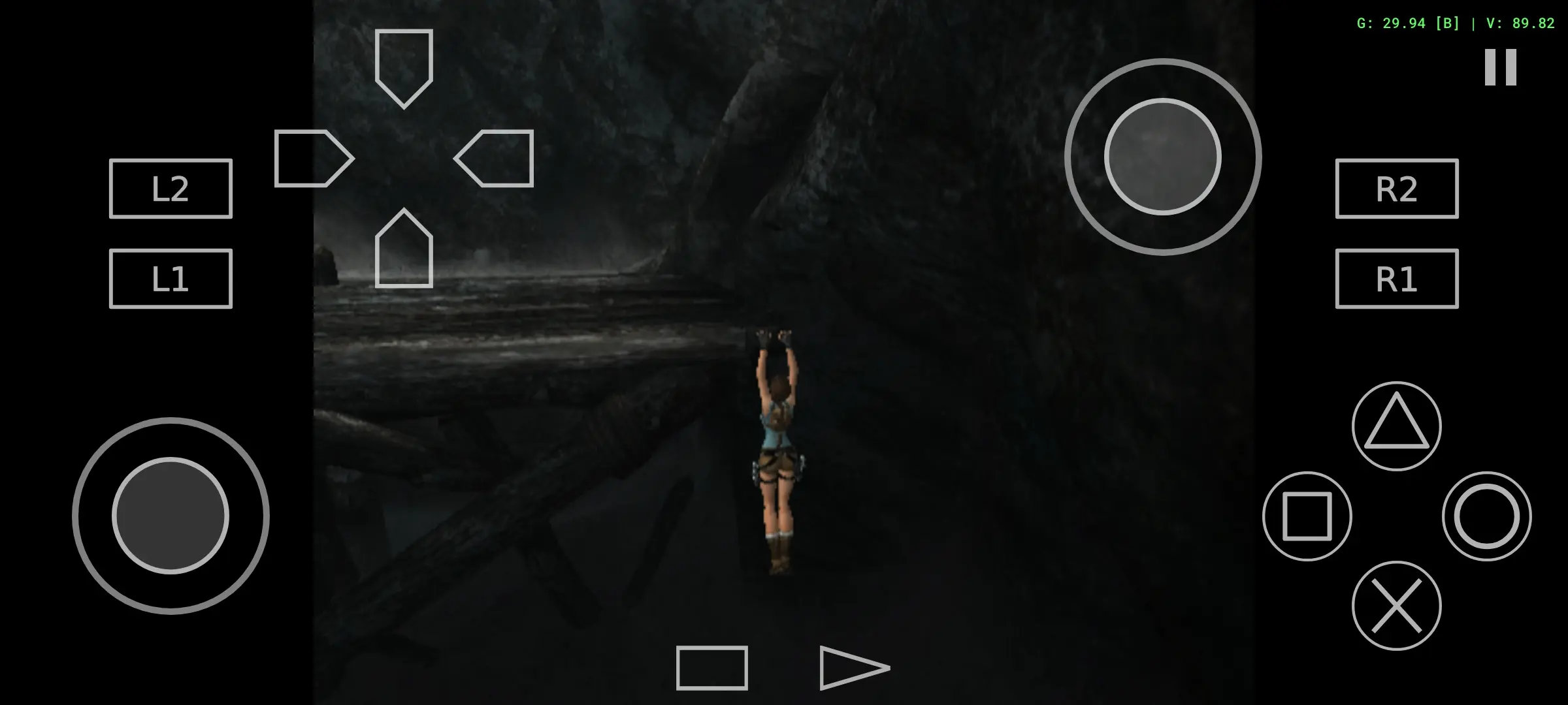LARA CROFT TOMB RAIDER - ANNIVERSARY FOR ANDROID DAMON PS2
