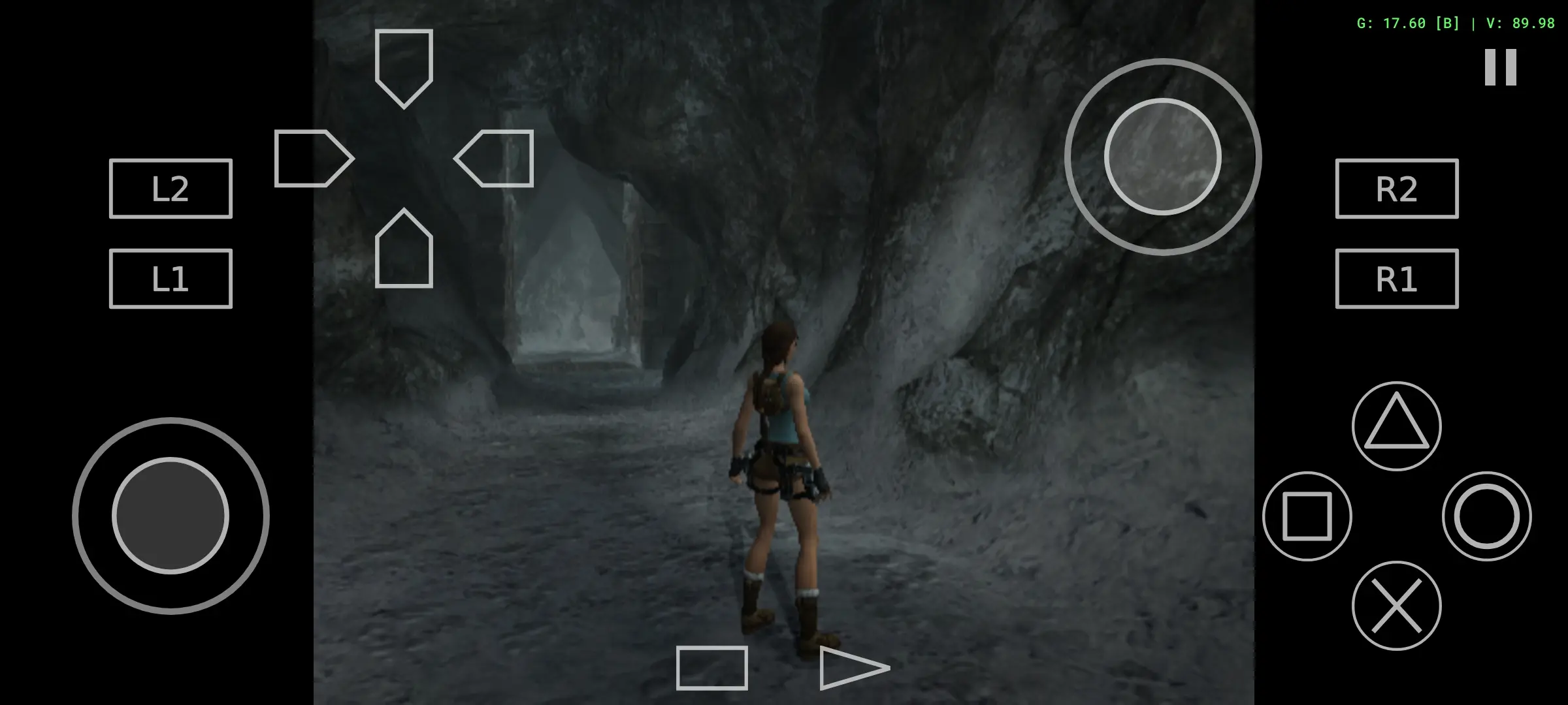 LARA CROFT TOMB RAIDER - ANNIVERSARY FOR ANDROID DAMON PS2