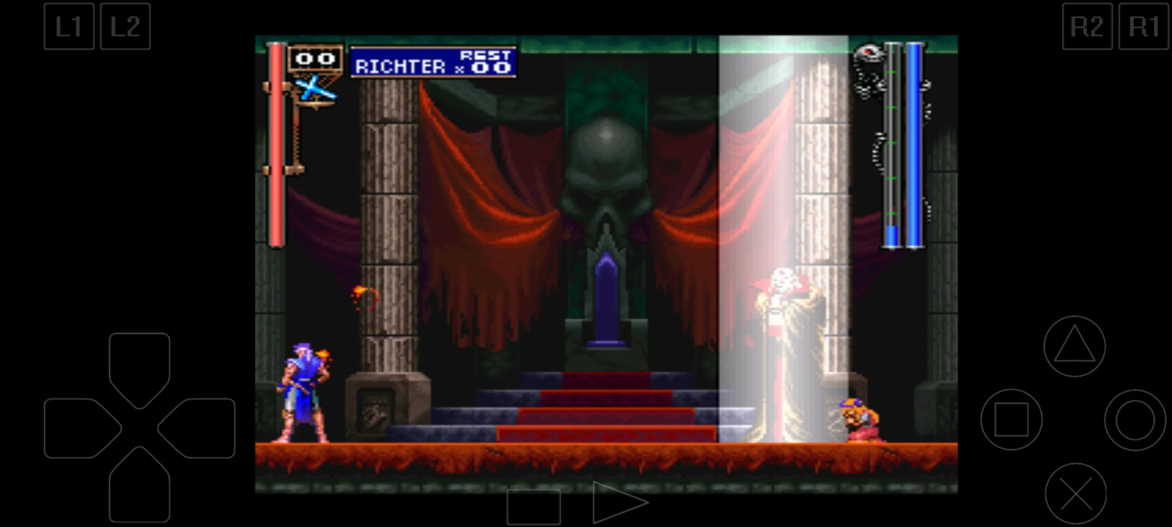 CASTLEVANIA: SYMPHONY OF THE NIGHT FOR ANDROID USING PS1 EMULATOR