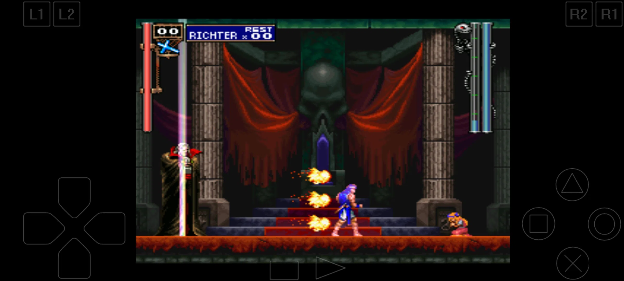 CASTLEVANIA: SYMPHONY OF THE NIGHT FOR ANDROID USING PS1 EMULATOR