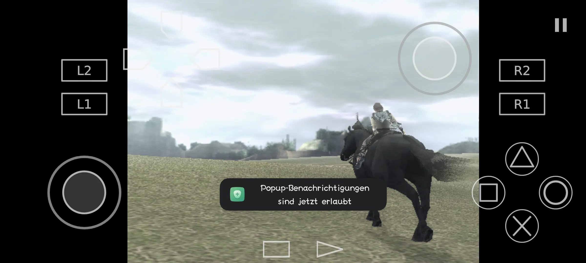 SHADOW OF THE COLOSSUS GAME FOR ANDROID ON PS2 EMULATOR