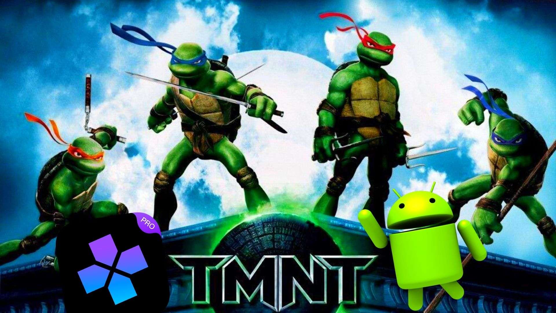 Soo dejiso ciyaarta TMNT ee Android ADEEGSIGA PS2 EMULATOR