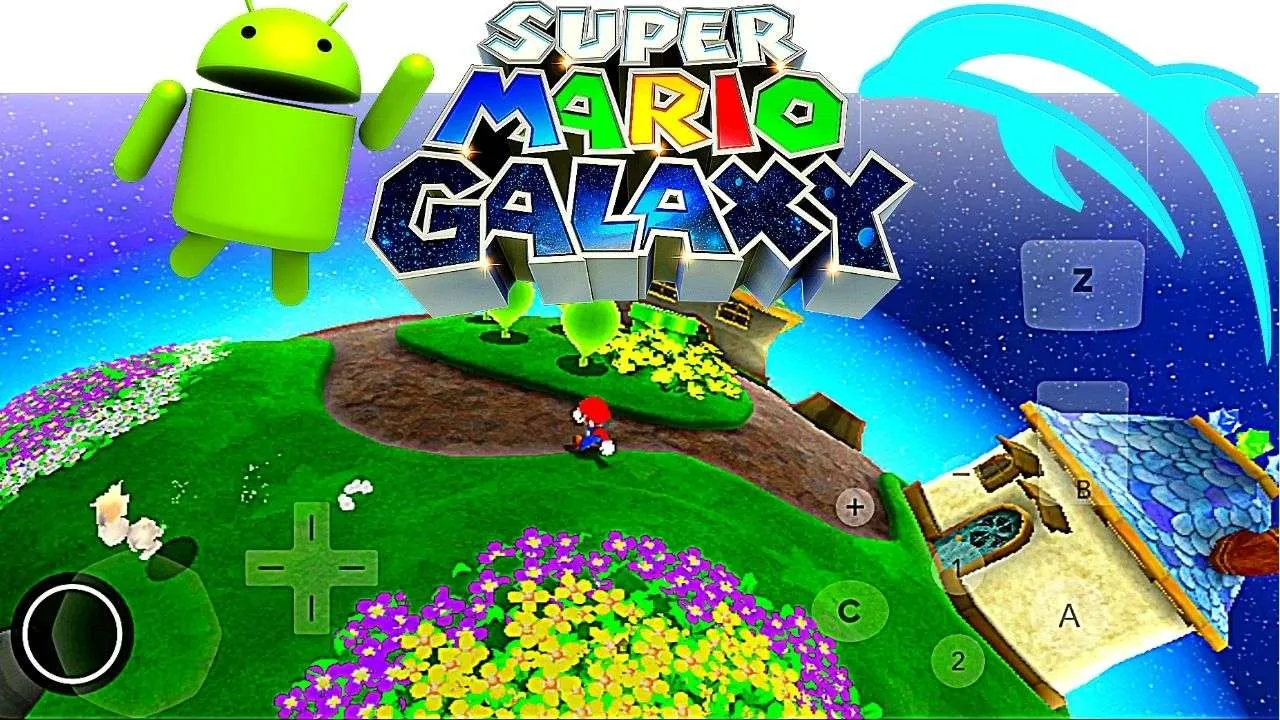 SUPER MARIO GALAXY APK DOWNLOAD FOR ANDROID - DOLPHIN EMULATOR