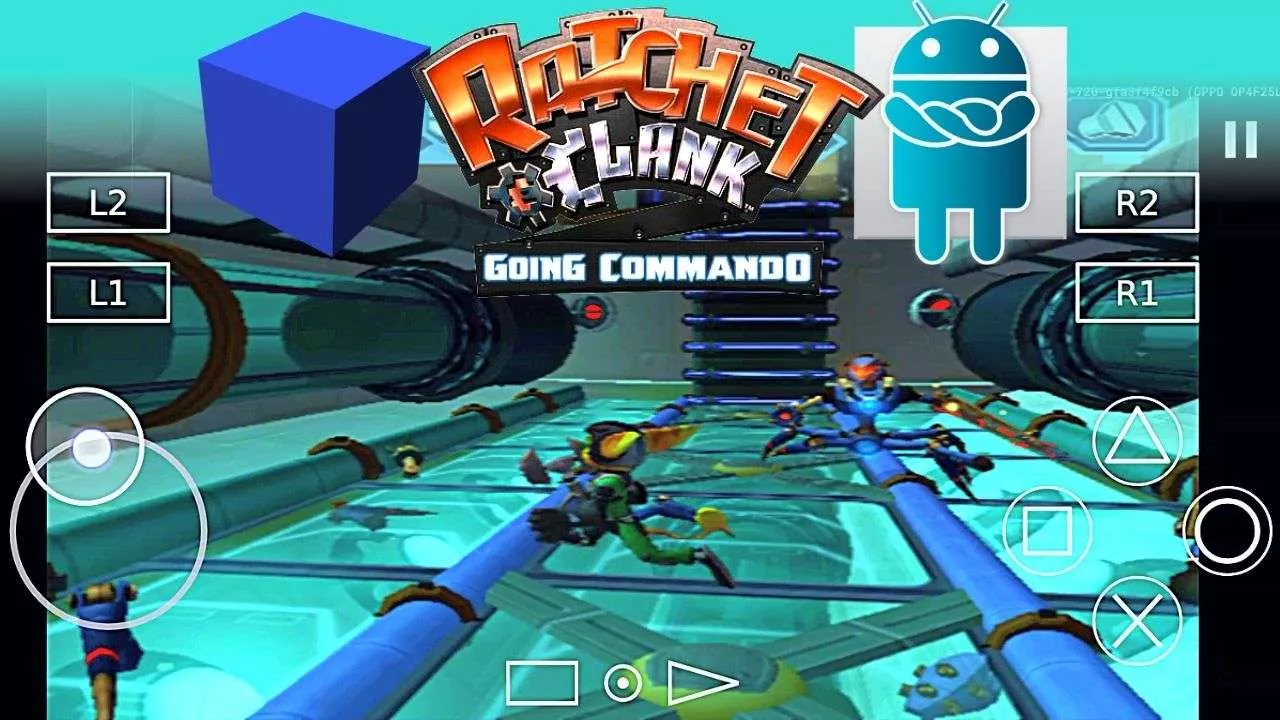 RATCHET AND CLANK GOING COMMANDO ON ANDROID APK - AETHER SX2 PS2 EMULATOR