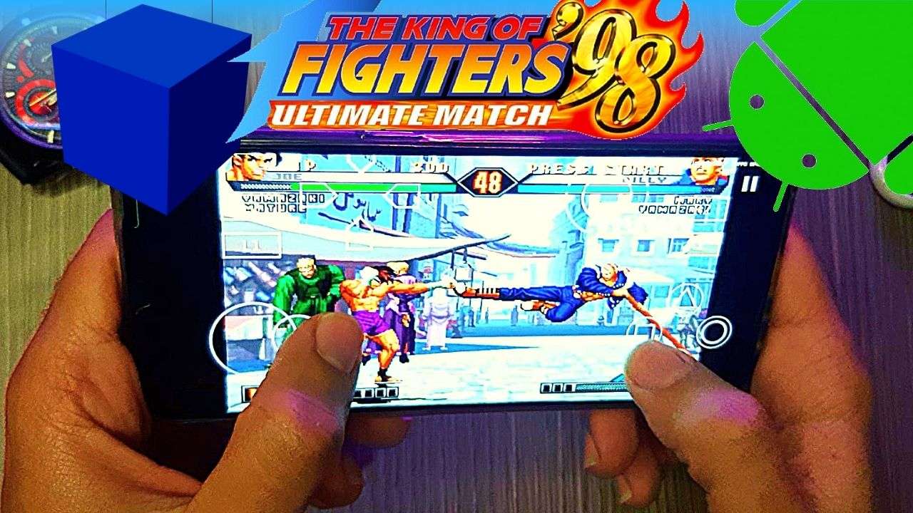 THE KING OF FIGHTERS 98 ULTIMATE MATCH APK DOWNLOAD - AETHER SX2 PS2 EMULATOR ANDROID