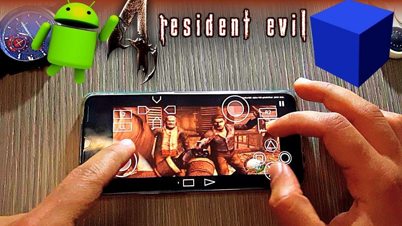 RESIDENT EVIL 4 ANDROID PS2 EMULATOR - AETHER SX2 - APK + OBB