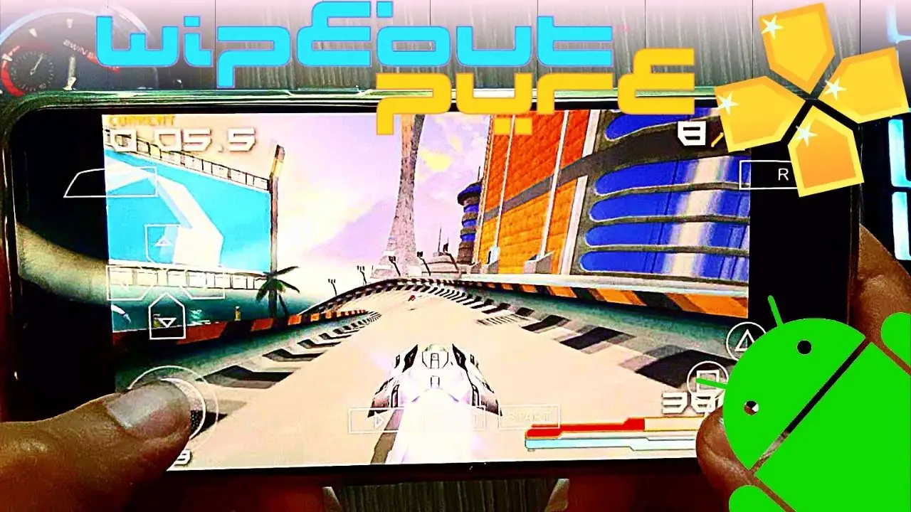 Wipeout Pure Android APK 2022 Free Download - PPSSPP Gold PSP Emulator