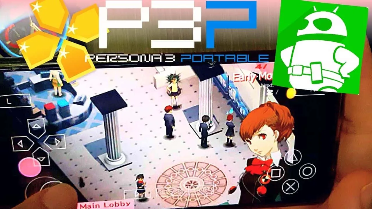 Android үчүн Persona 3 Portable жүктөп алыңыз - PSP Emulator - PPSSPP