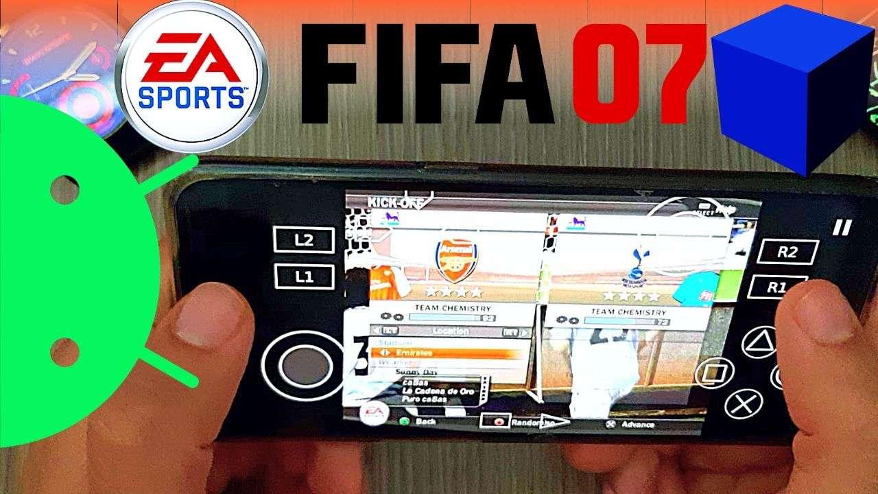 FIFA 07 Android APK Free Download - Ps2 Emulator - Aether SX2 2022