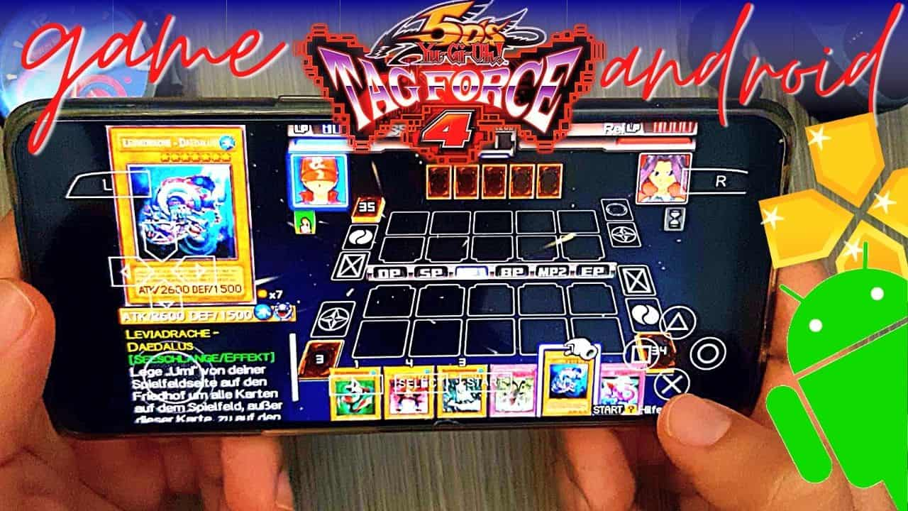 Yu-Gi-Oh! 5D's Tag Force 4 PPSSPP Download - Android Game APK PSP Emulator