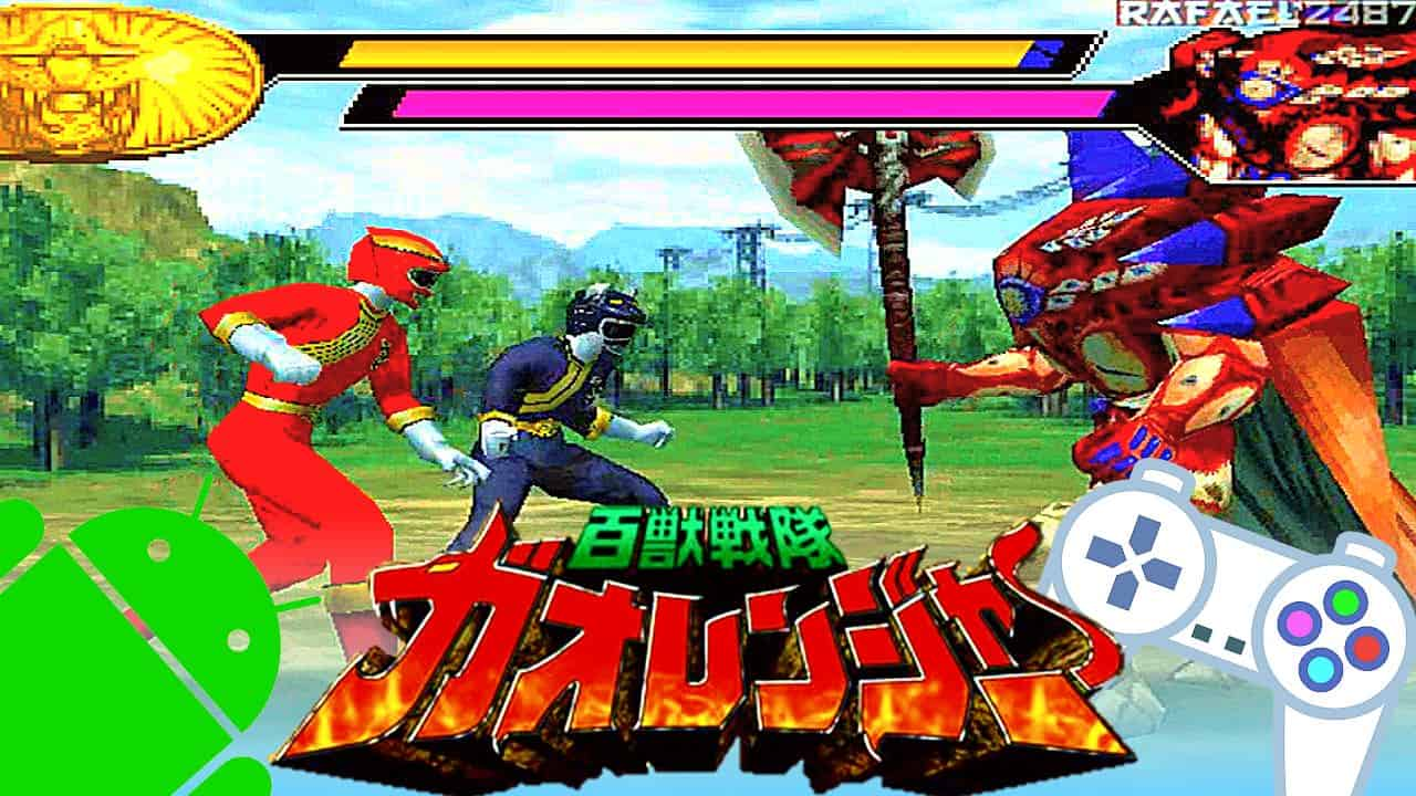 Hyakujuu Sentai Gaoranger Game APK OBB Android - ePSXe Ps1 Emulator