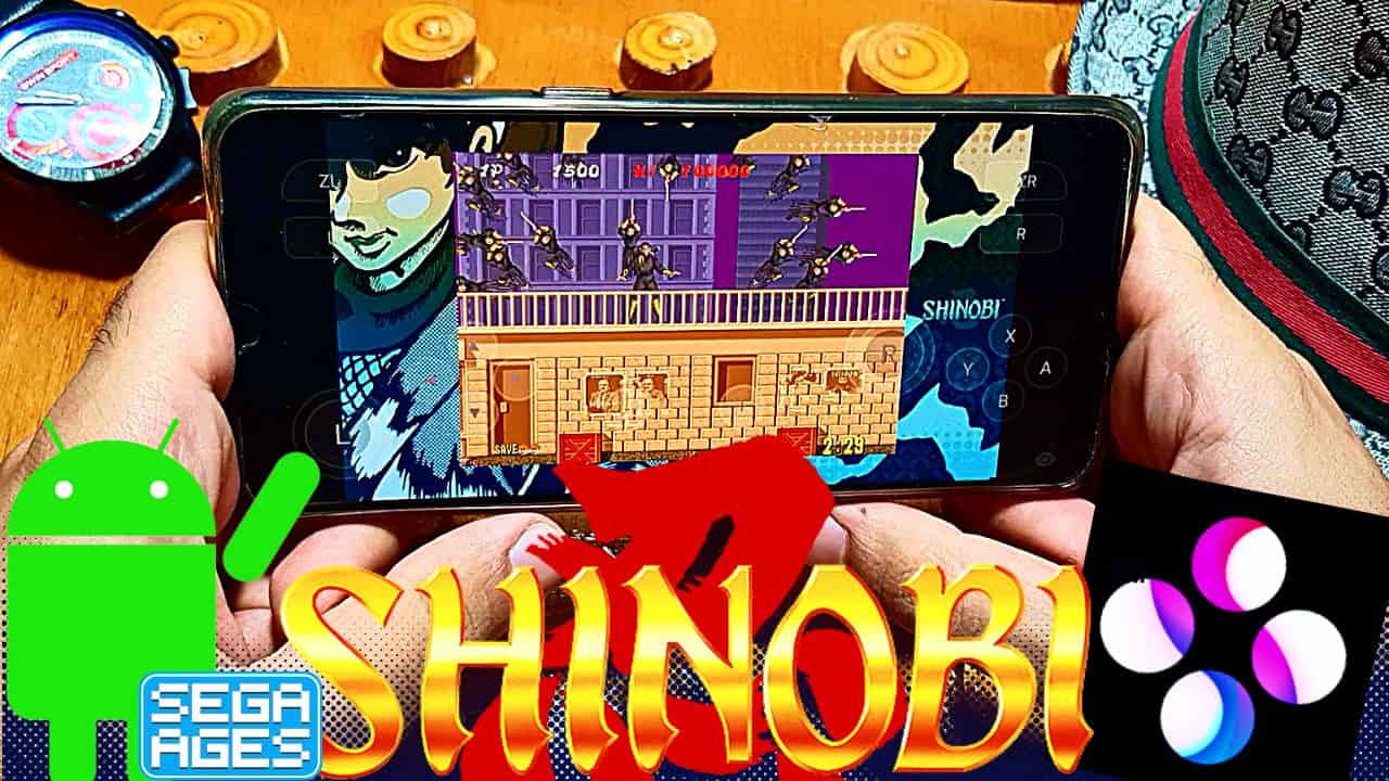 Shinobi Sega Ages Android Emulator APK - Skyline Nintendo switch