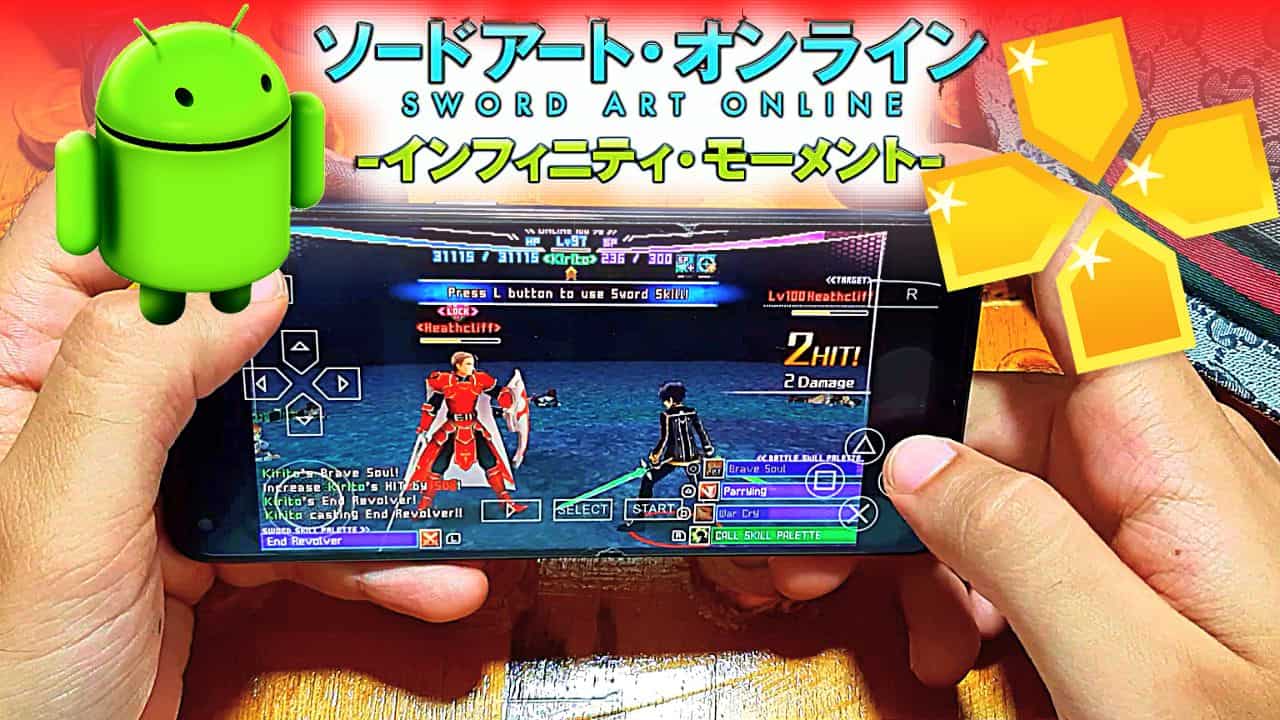 Sword Art Online Infinity Moment APK Android - PSP Emulator - PPSSPP