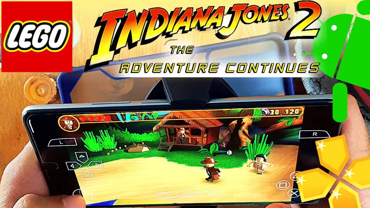 Lego Indiana Jones 2 The Adventure Continues APK OBB File - Android PPSSPP