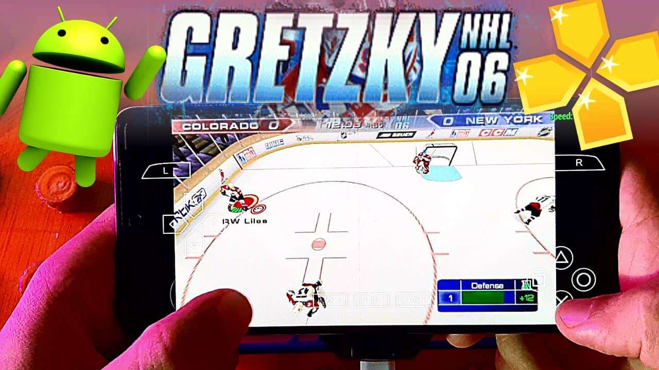 Gretzky NHL 06 Android apk + obb - PPSSPP Emulator - PSP