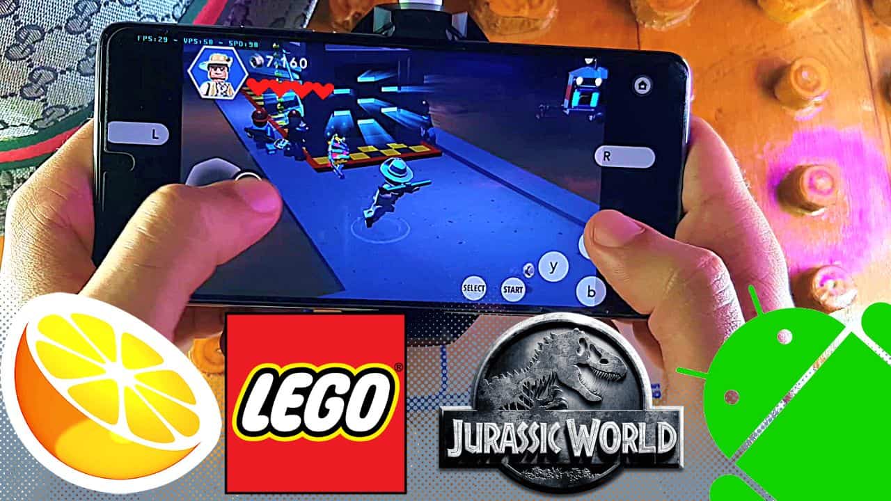 LEGO Jurassic World Game Android APK - Citra Emulator