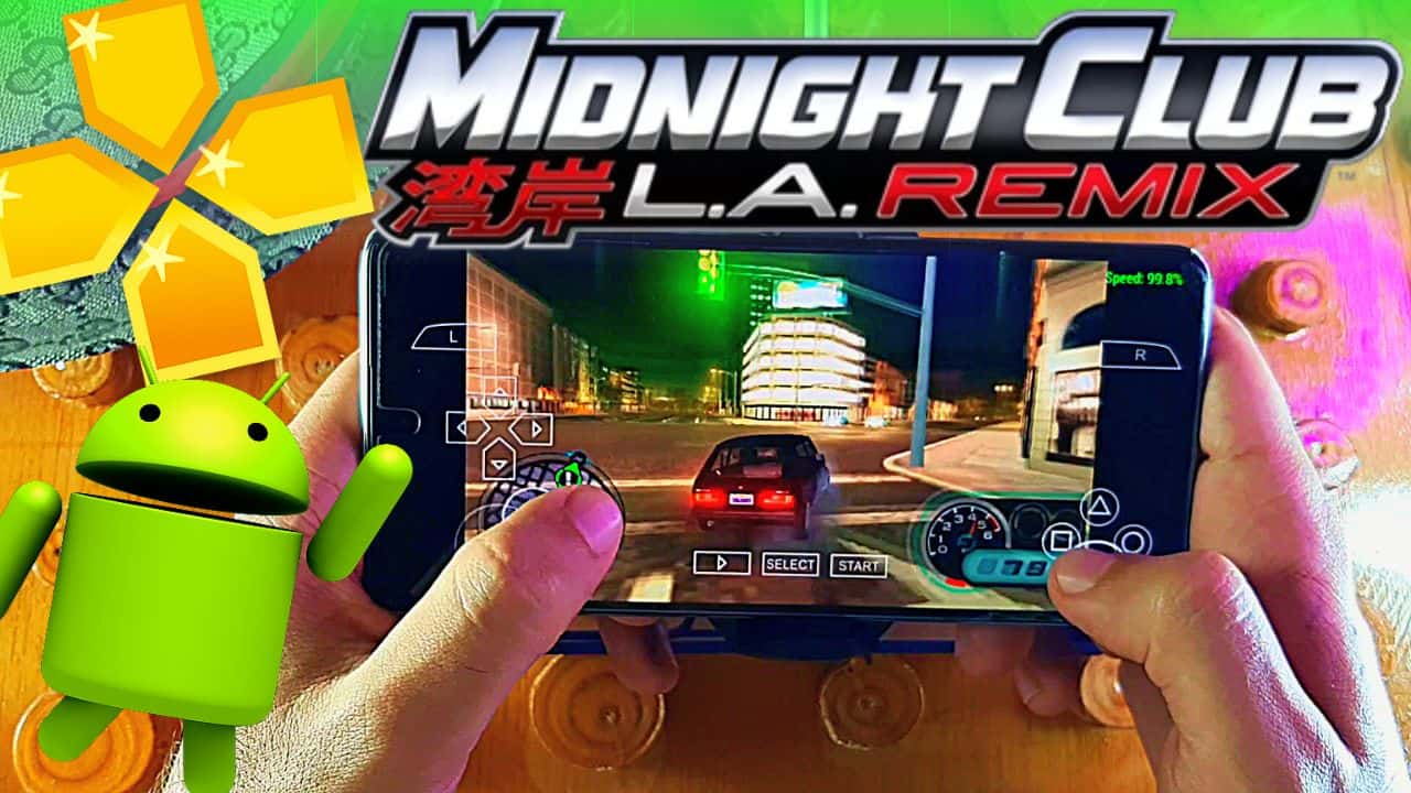 Midnight Club: L.A. Remix APK OBB - Android PPSSPP - PSP Emulator