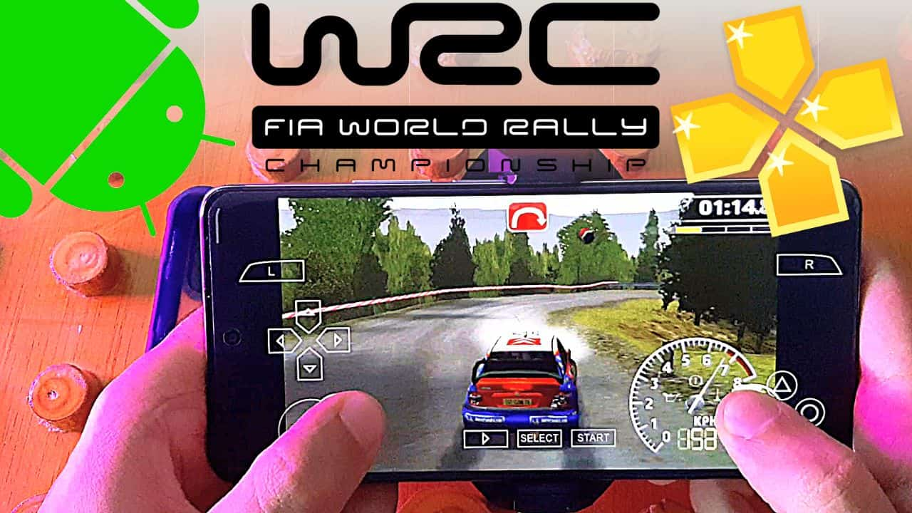 WRC Fia World Rally Championship PPSSPP Android - PSP Emulator